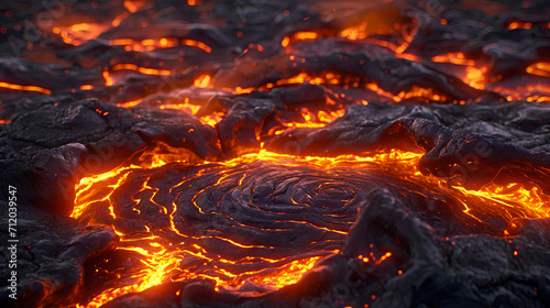 hot lava background