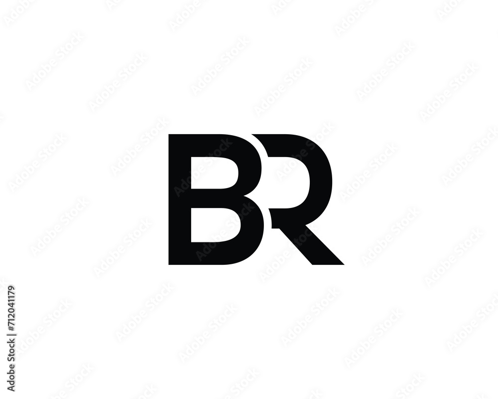BR LOGO DESIGN VECTOR TEMPLATE BR LOGO DESIGN VECTOR TEMPLATE
