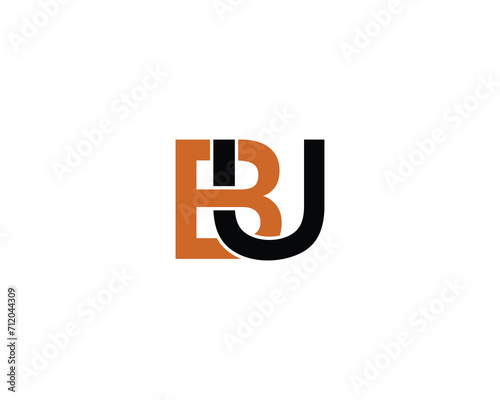 BU LOGO DESIGN VECTOR TEMPLATE