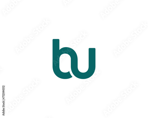 BU LOGO DESIGN VECTOR TEMPLATE