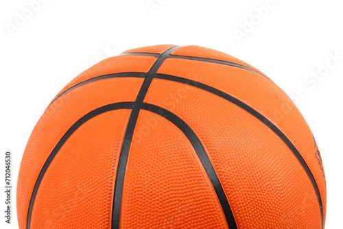 Sports ball for Basketball game, partial view