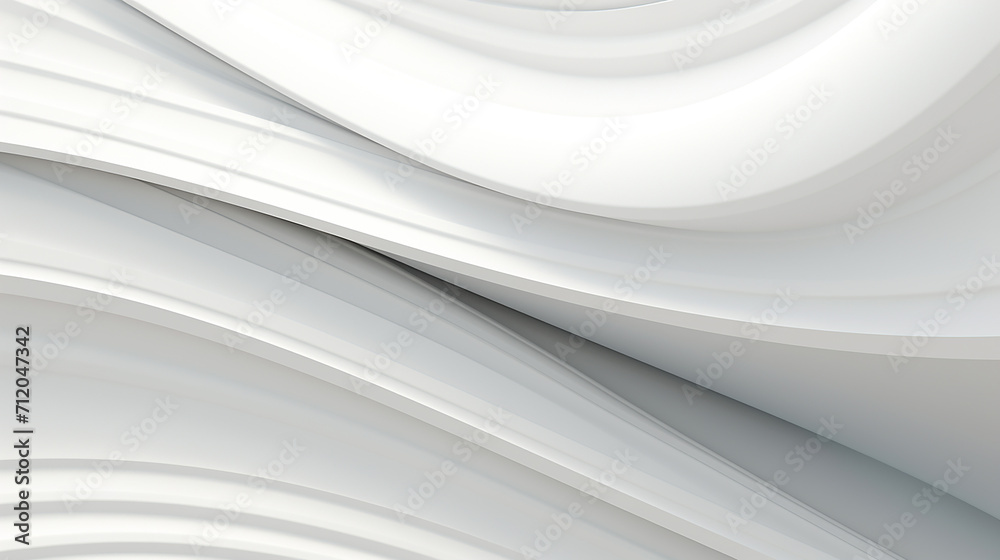 abstract curved shapes white circular background abstract curved shapes white circular background