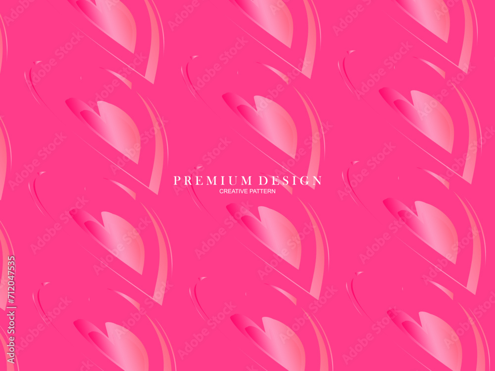 Pink heart background with modern concept. Romantic cute background. Pink heart background with modern concept. Romantic cute background.