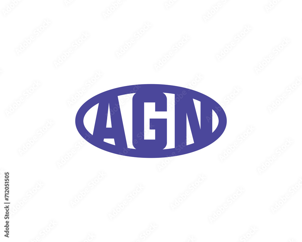 AGN LOGO DESIGN VECTOR TEMPLATE AGN LOGO DESIGN VECTOR TEMPLATE