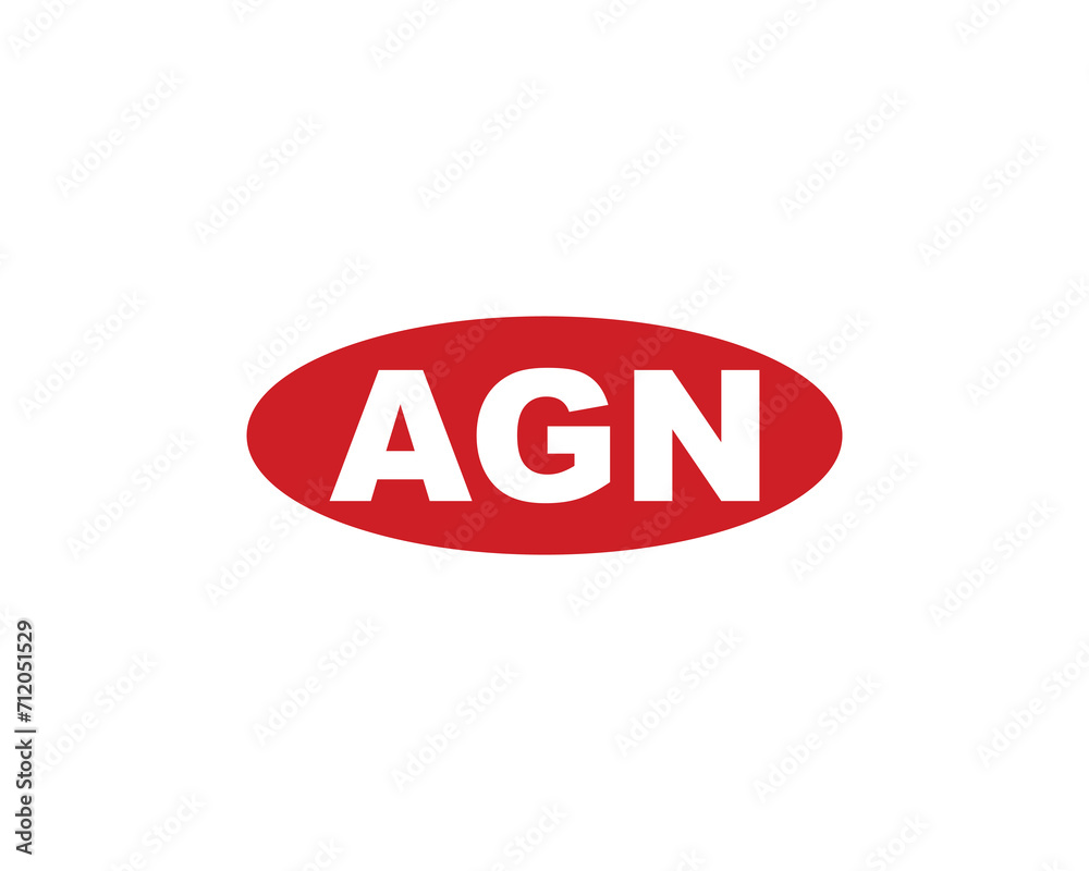 AGN LOGO DESIGN VECTOR TEMPLATE AGN LOGO DESIGN VECTOR TEMPLATE