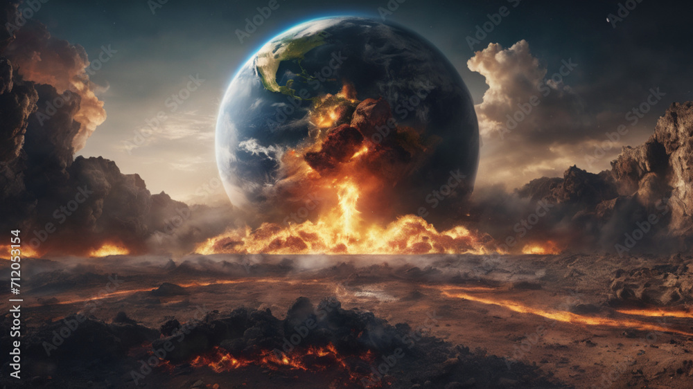 earth going through cycles of creation and destruction earth going through cycles of creation and destruction