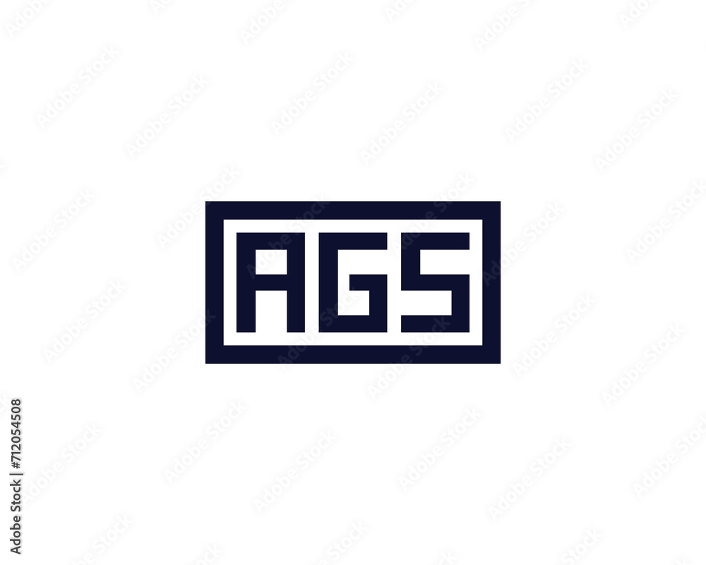 AGS LOGO DESIGN VECTOR TEMPLATE AGS LOGO DESIGN VECTOR TEMPLATE