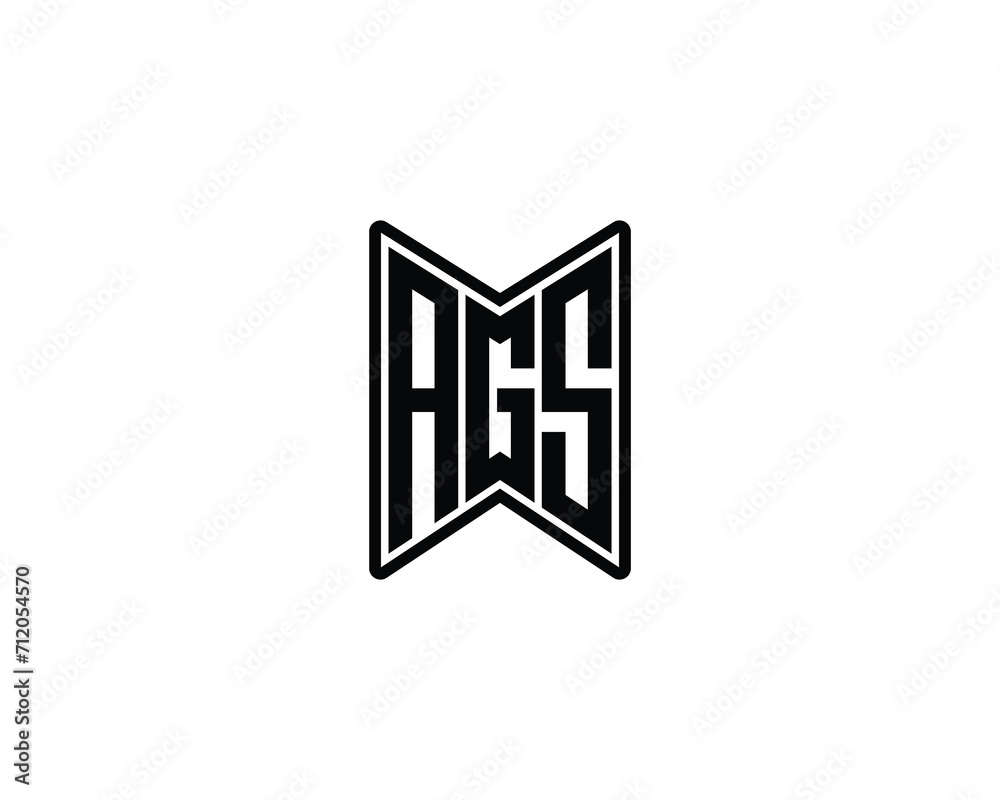 AGS LOGO DESIGN VECTOR TEMPLATE AGS LOGO DESIGN VECTOR TEMPLATE