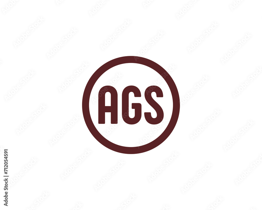 AGS LOGO DESIGN VECTOR TEMPLATE AGS LOGO DESIGN VECTOR TEMPLATE
