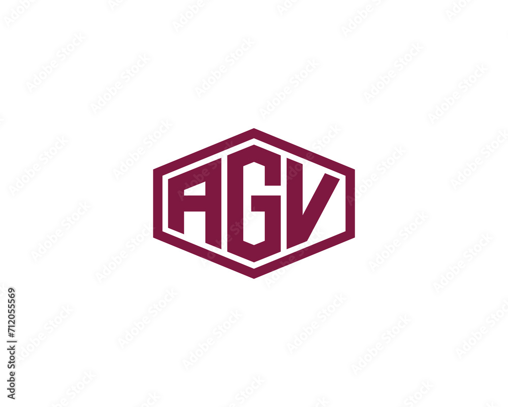 AGV LOGO DESIGN VECTOR TEMPLATE AGV LOGO DESIGN VECTOR TEMPLATE