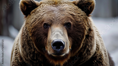 brown bear close up photo