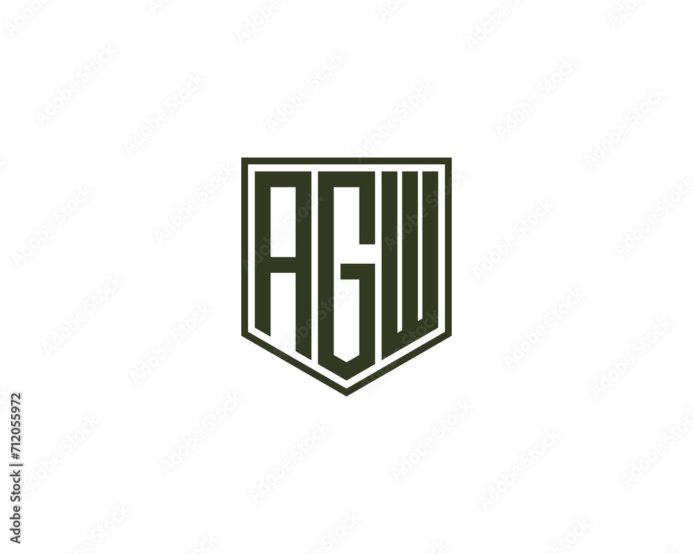 AGW LOGO DESIGN VECTOR TEMPLATE AGW LOGO DESIGN VECTOR TEMPLATE