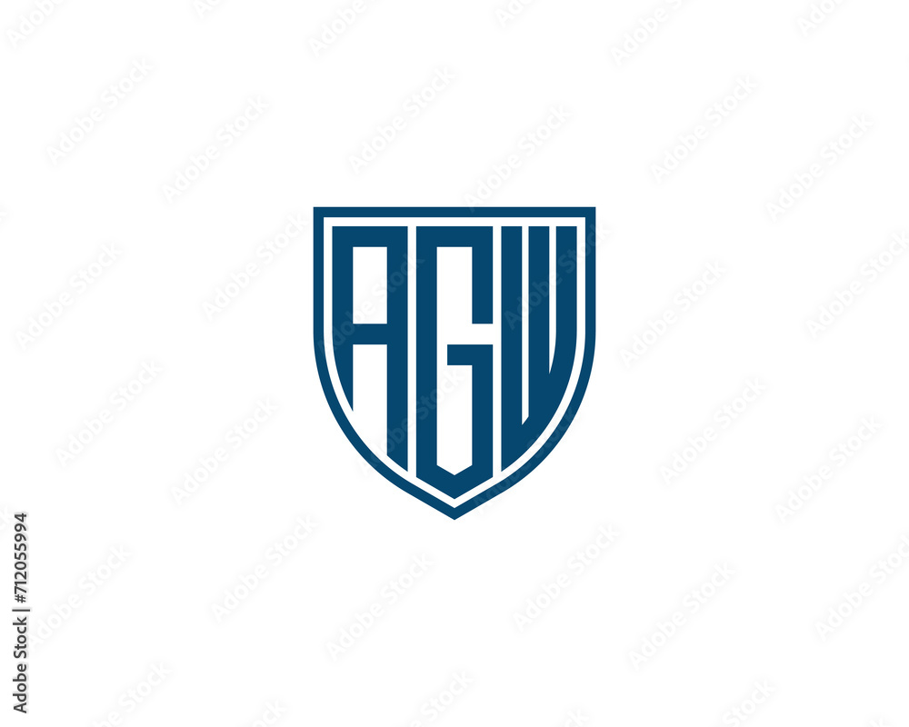 AGW LOGO DESIGN VECTOR TEMPLATE AGW LOGO DESIGN VECTOR TEMPLATE