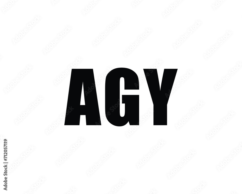 AGY LOGO DESIGN VECTOR TEMPLATE AGY LOGO DESIGN VECTOR TEMPLATE