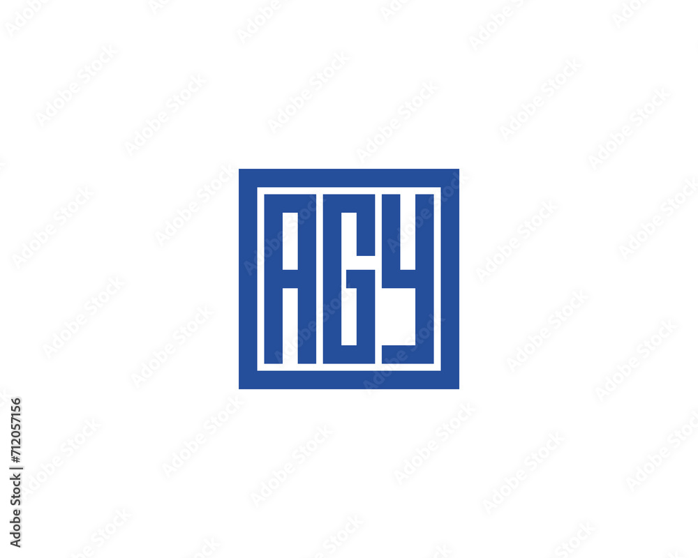 AGY LOGO DESIGN VECTOR TEMPLATE AGY LOGO DESIGN VECTOR TEMPLATE