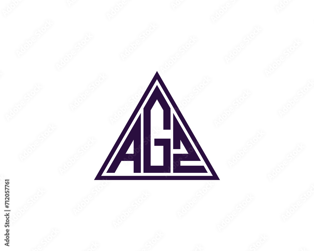 AGZ LOGO DESIGN VECTOR TEMPLATE AGZ LOGO DESIGN VECTOR TEMPLATE