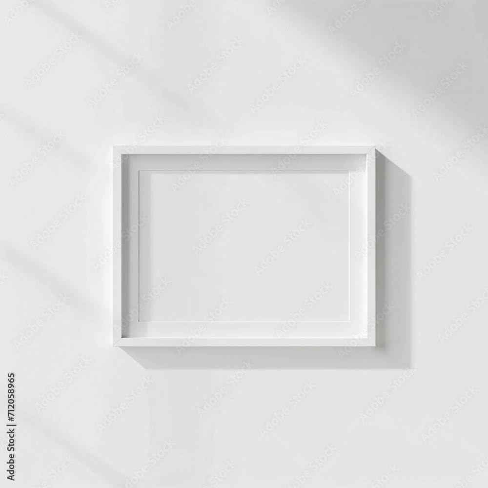 mockup of empty white frame mockup of empty white frame