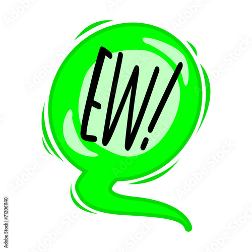 Speech bubble collection colorful. hand draw style