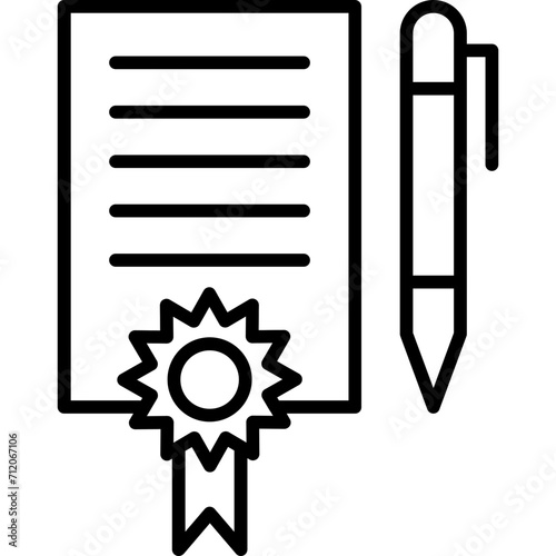 Conclusion Of Contract Icon