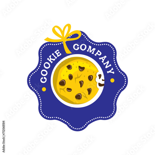 cookies logo   biscuit logo vector