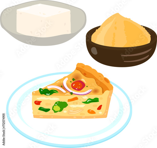豆腐キッシュ