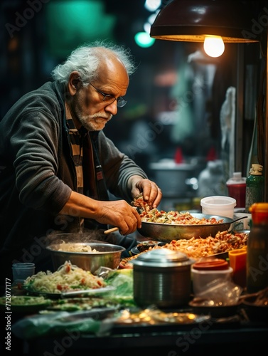 person at the market