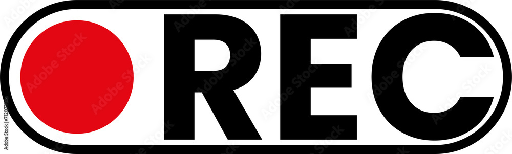 Live icon and reccord icon Live icon and reccord icon