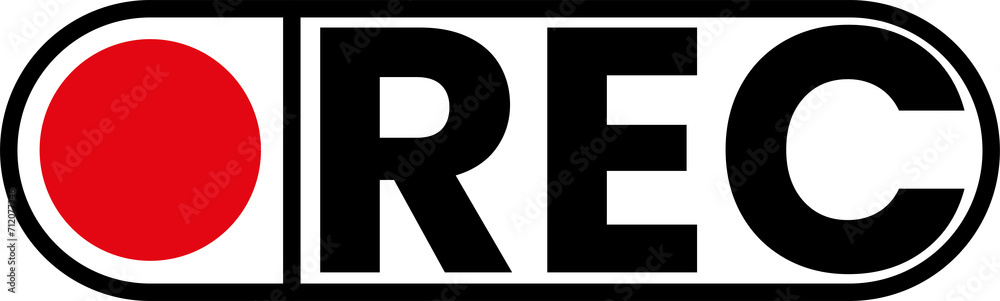Live icon and reccord icon Live icon and reccord icon
