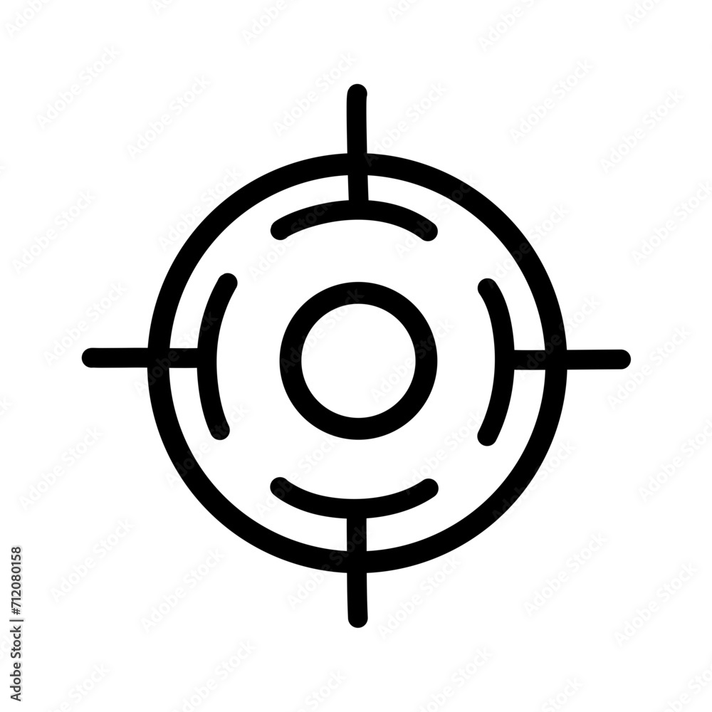 Target icon Symbol Target icon Symbol