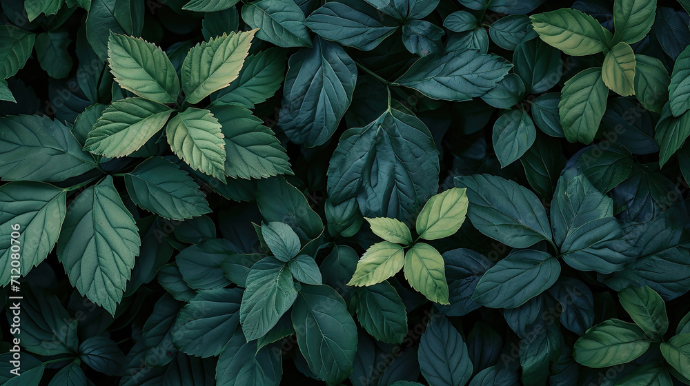 Green leaves pattern background, Natural background and wallpaper Green leaves pattern background, Natural background and wallpaper