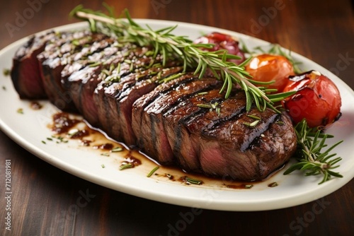 savoring grilled steak's savory goodness. Generative AI