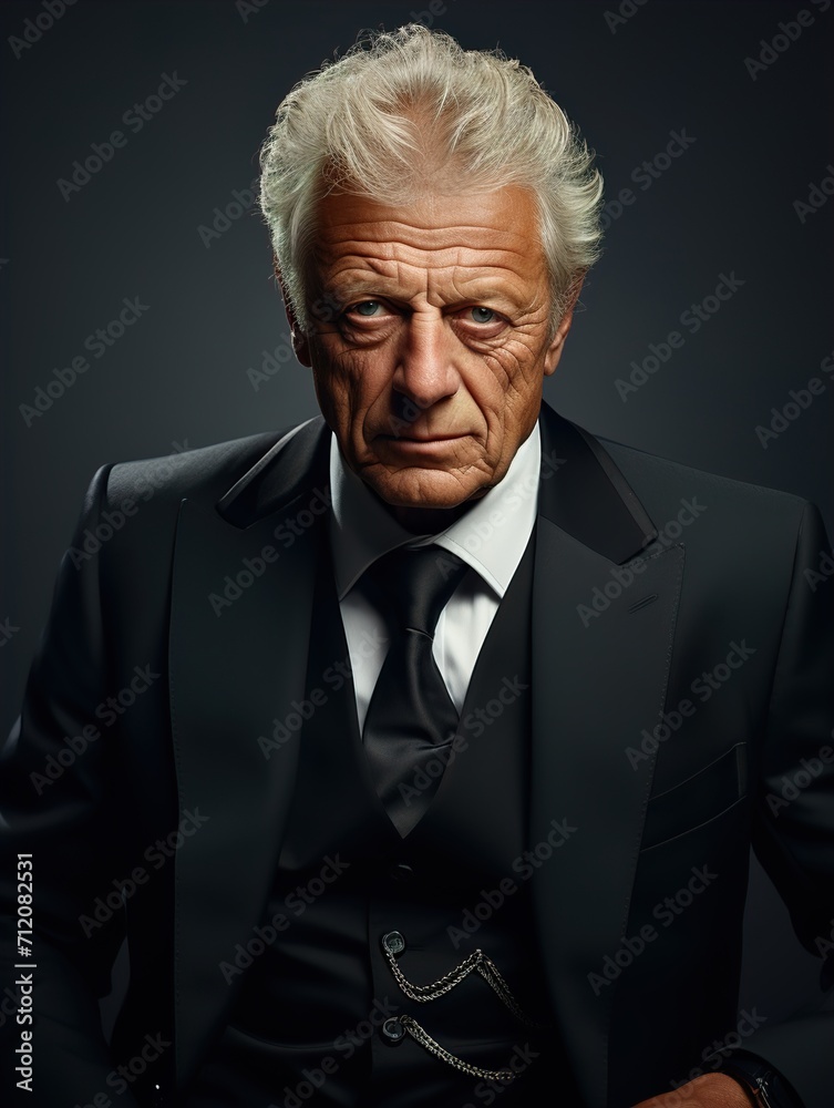 portrait of a senior businessman portrait of a senior businessman