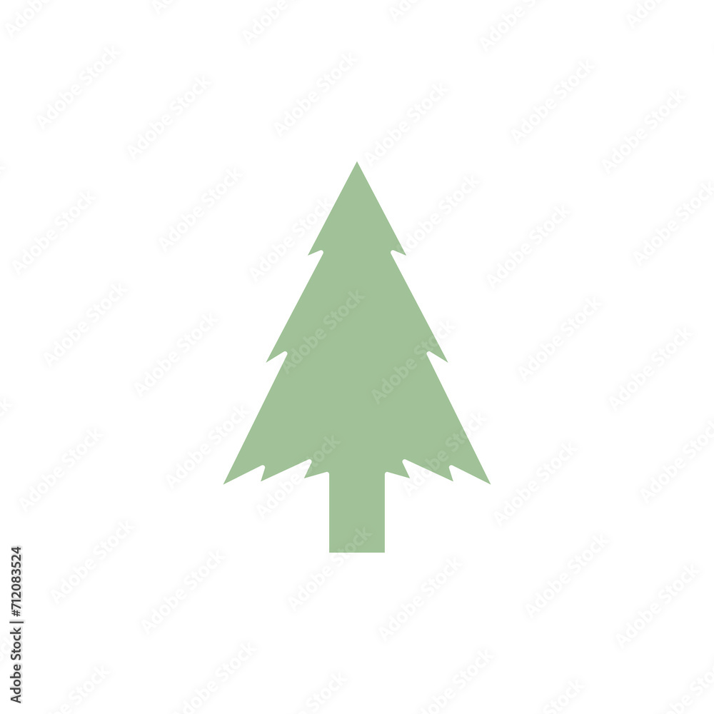 pines icon logo vector image