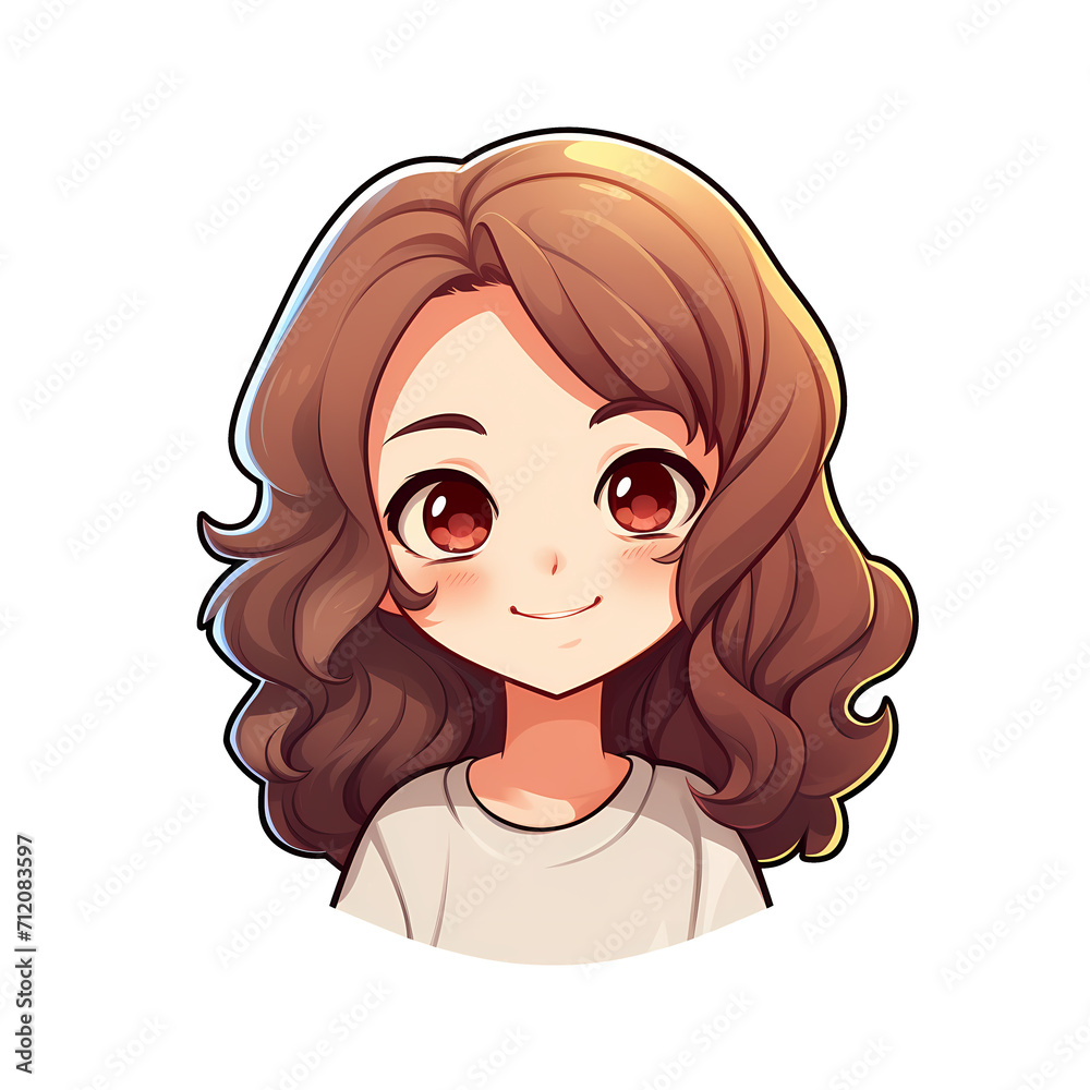 cute girl art illustrations for stickers, tshirt design, poster etc cute girl art illustrations for stickers, tshirt design, poster etc