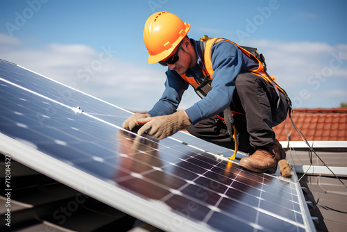solar panel installation