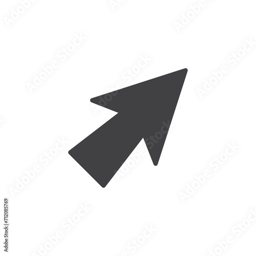 Free Download Navigation arrow vector icon - GFXLoad