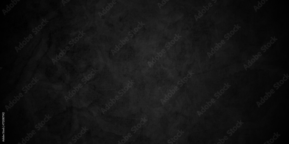 Abstract Dark black concreate wall retro old slate grunge backdrop background or texture. black concrete wall High Resolution on charcoal color vintage Cement and Concrete texture.