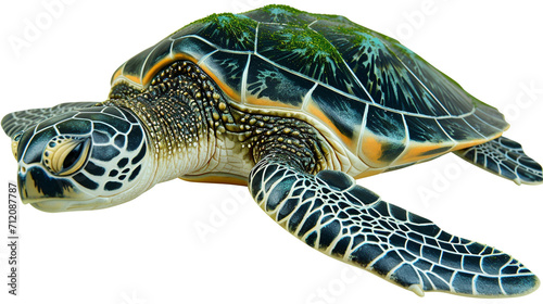 turtle isolated on white © AA