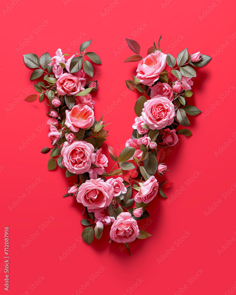 Floral letter Floral letter