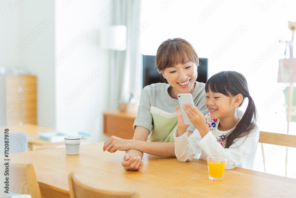 母親と娘 母親と娘
