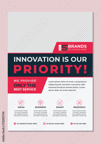 Simple modern Corporate Business Flyer Design