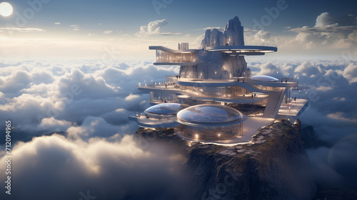 Ethereal Estate A residence in the clouds accessible