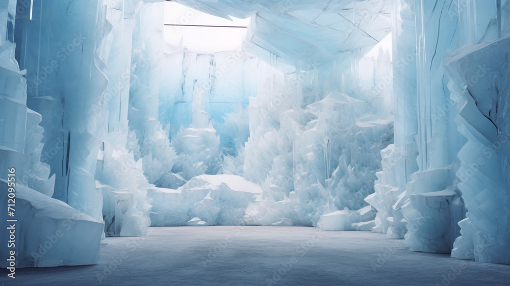 Glacier Gallery An art museum carved inside a glacier Glacier Gallery An art museum carved inside a glacier