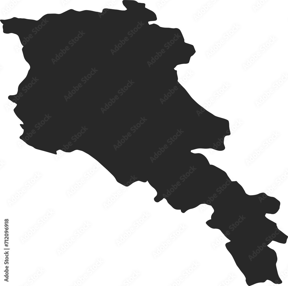maps illustration armenia