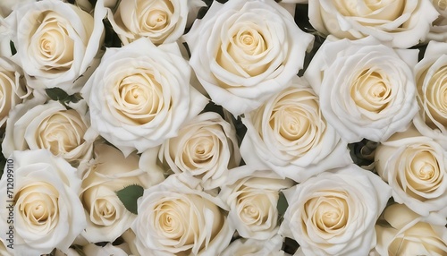 white roses background macro