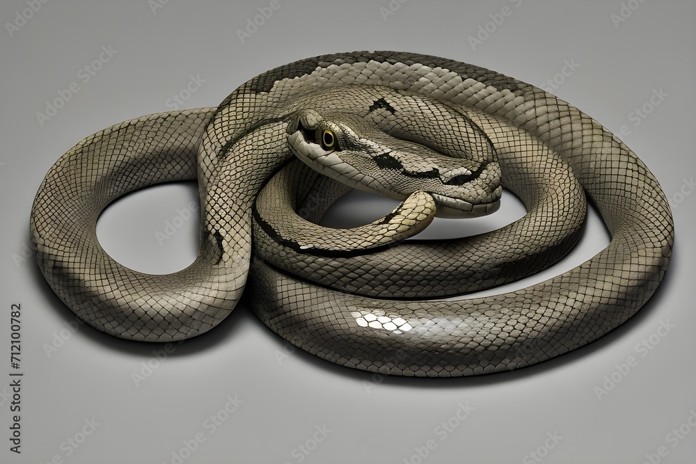 Fototapeta premium close up of a snake