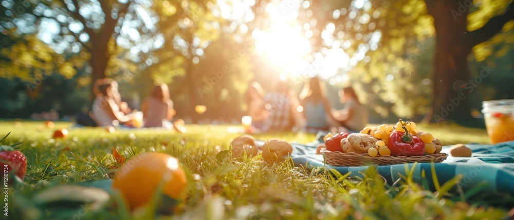 Friends Sharing Laughter and Cookies on a Sunlit Blanket in the Park. A Vibrant Scene of Joy, Brightened by Sunny Lighting, Capturing the Casual Fun of Outdoor Enjoyment. Friends Sharing Laughter and Cookies on a Sunlit Blanket in the Park. A Vibrant Scene of Joy, Brightened by Sunny Lighting, Capturing the Casual Fun of Outdoor Enjoyment.