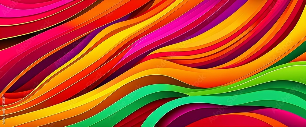 Naklejka premium abstract colorful background with lines