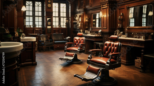 Classic English Barber Shop A traditional English barbershop