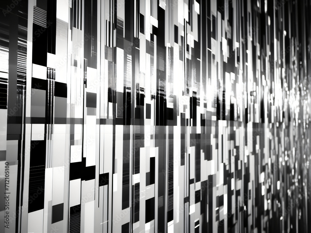Glitch noise scene Glitch noise scene